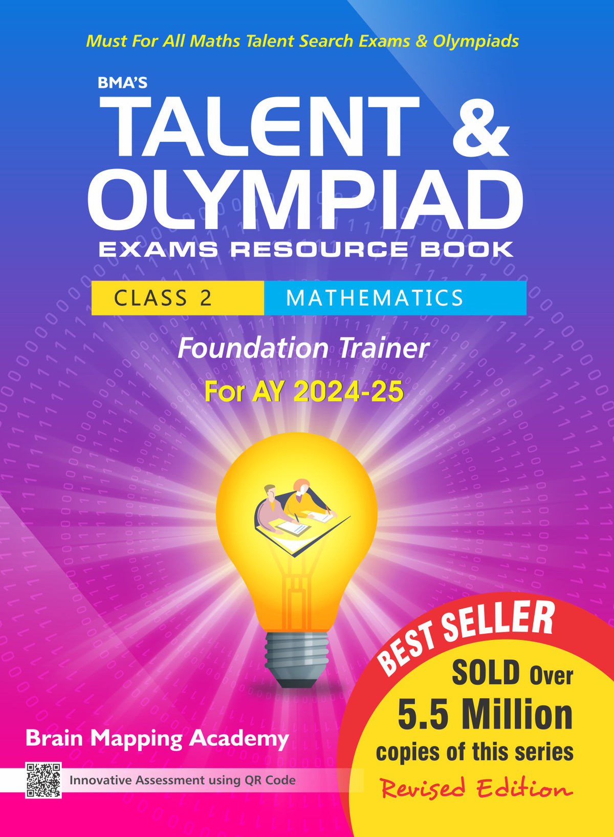 BMA's Talent & Olympiad Exam Resource Book for Class-2 (Maths)