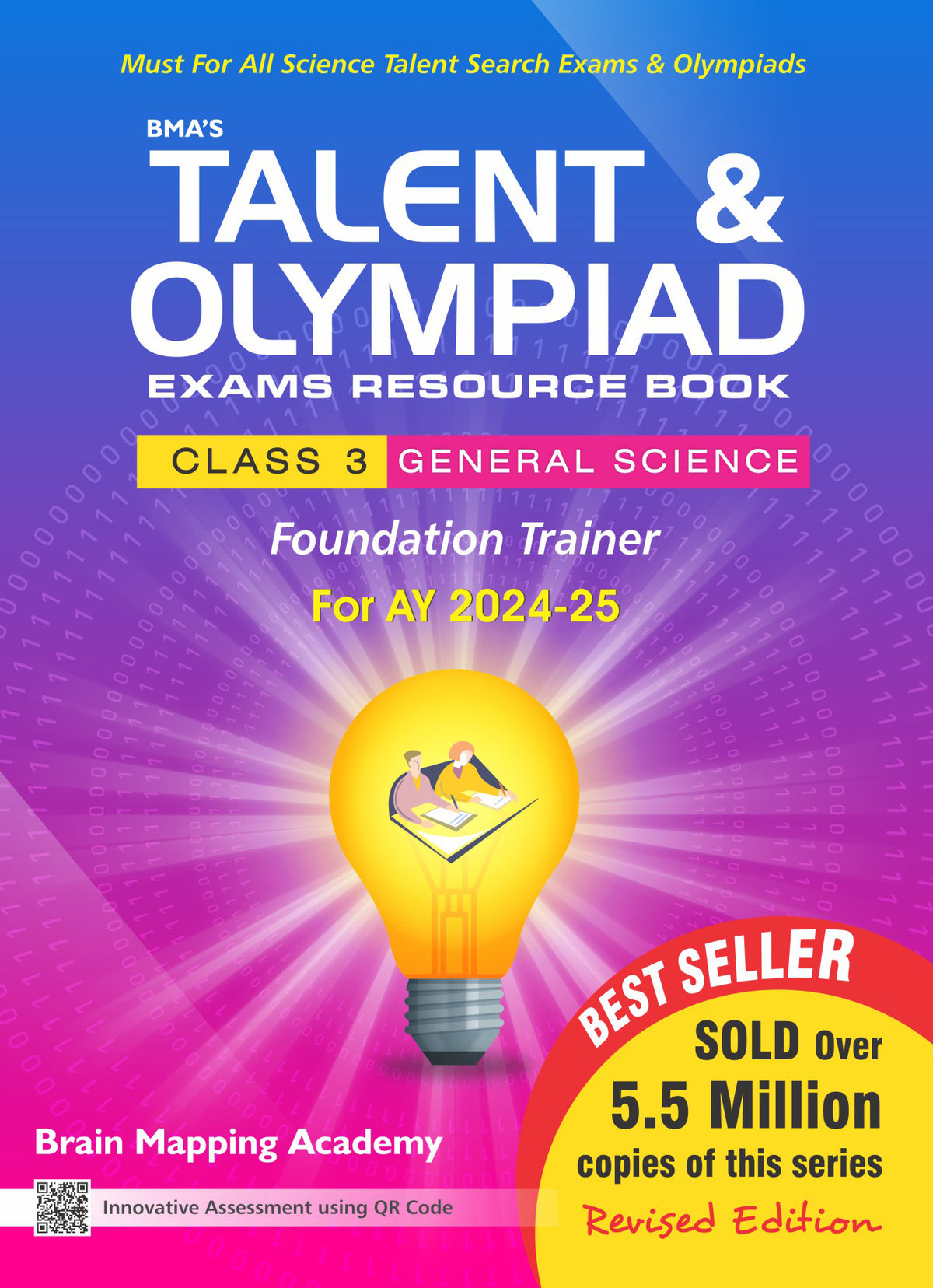 BMA's Talent & Olympiad Exam Resource Book for Class-3(General Science)
