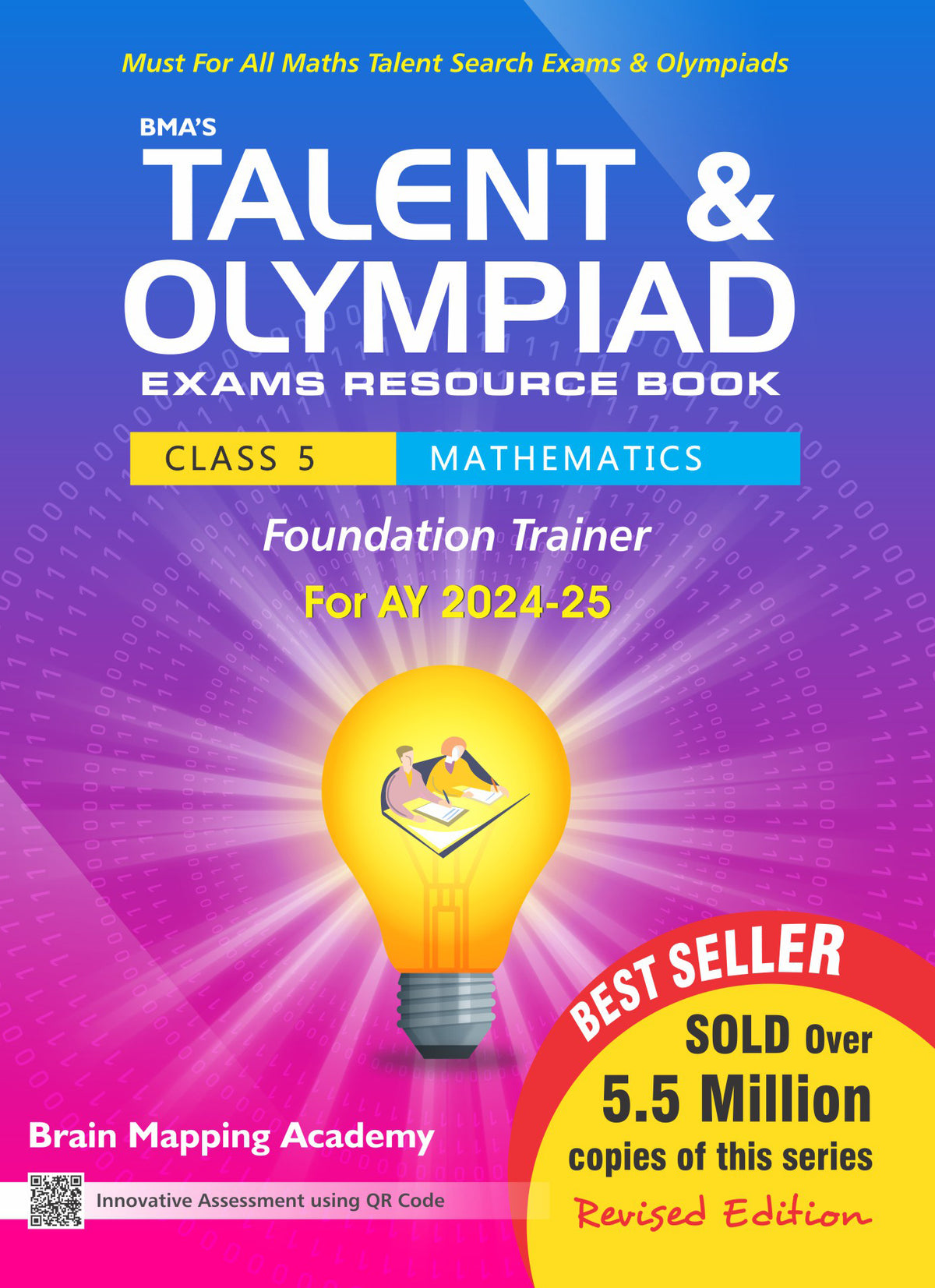 BMA's Talent & Olympiad Exam Resource Book for Class-5 (Maths)