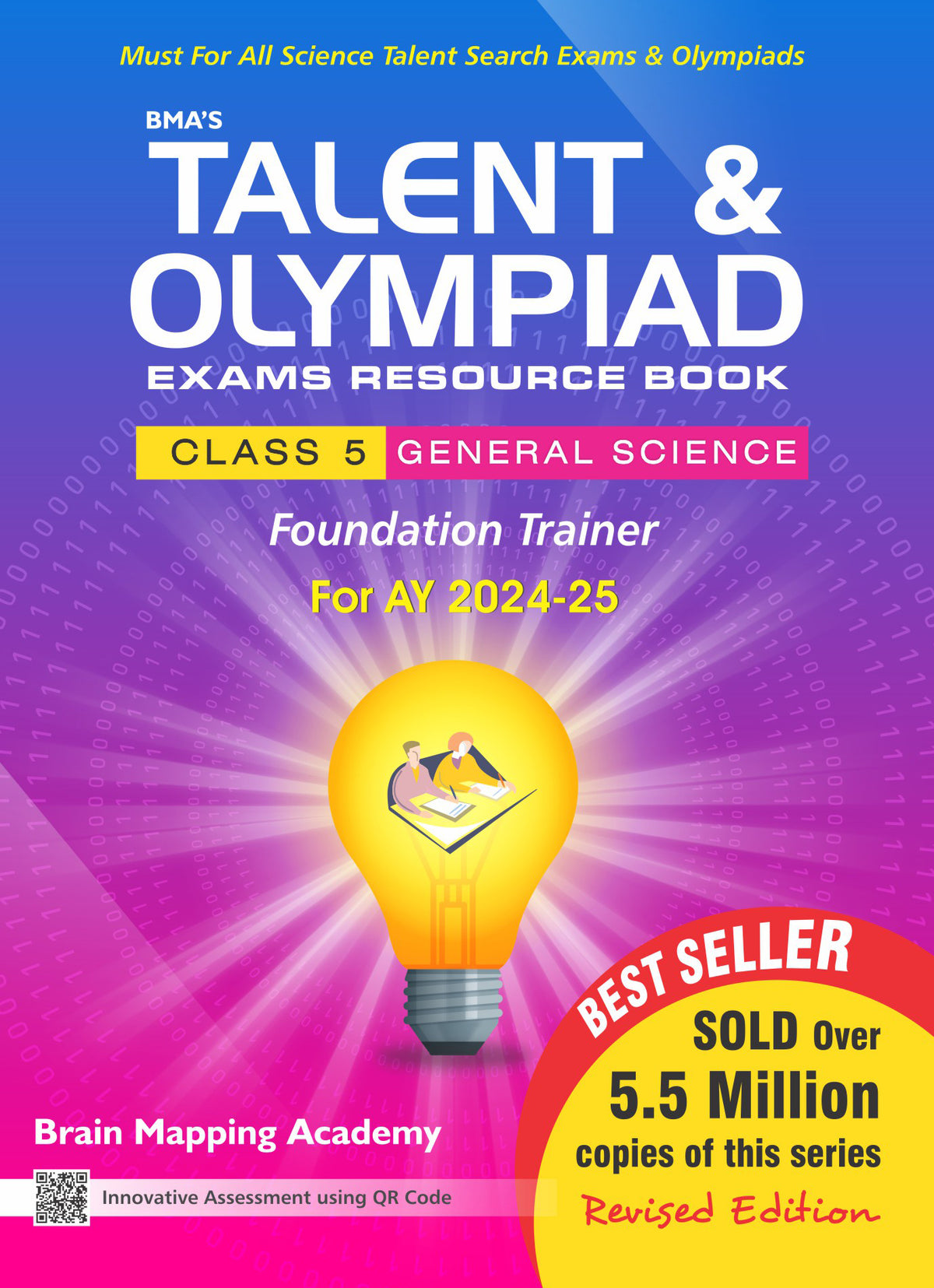 BMA's Talent & Olympiad Exam Resource Book for Class-5 (General Science)