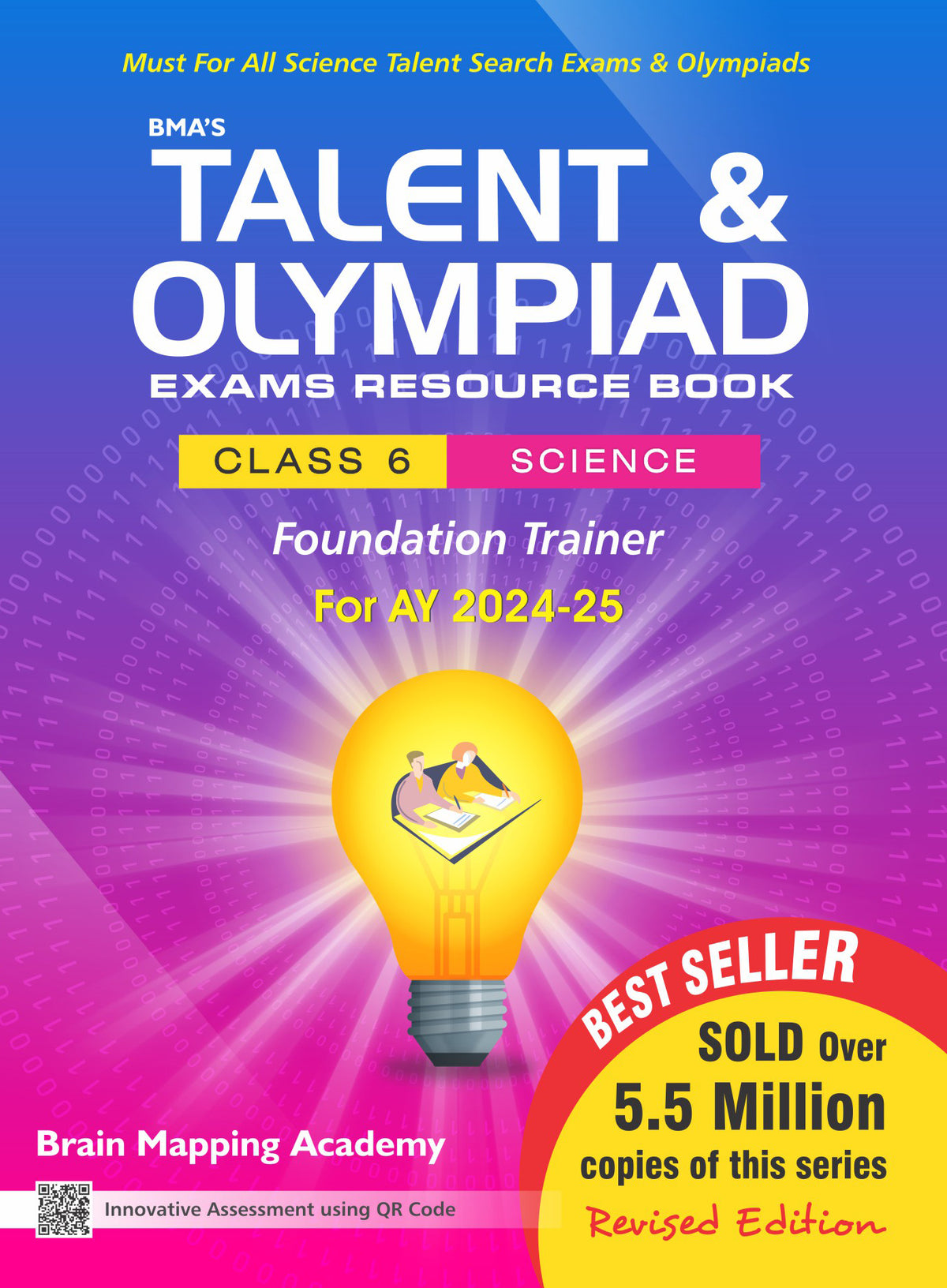 BMA's Talent & Olympiad Exam Resource Book for Class-6 (Science)