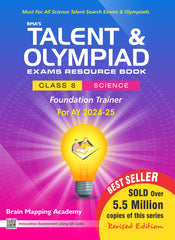 BMA's Talent & Olympiad Exam Resource Book for Class-8 (Science)