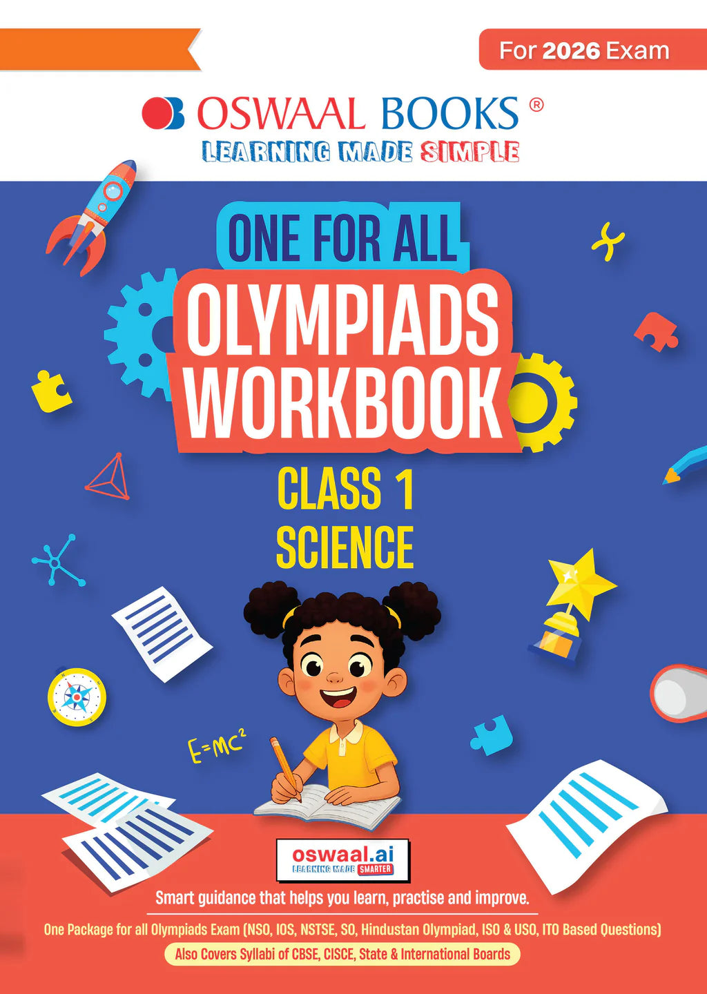 One For All Olympiad Workbook Class 1 Science by Oswaal Books
