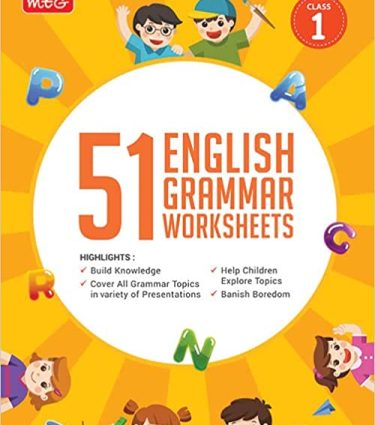 Class 1 - MTG 51 English Grammar Worksheets By MTG Learning