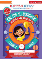 One For All Cyber Olympiad Previous Years' Solved Papers Class 2 by Oswaal Books