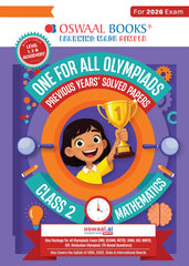 One For All Mathematics Olympiad Previous Years' Solved Papers Class 2 by Oswaal Books