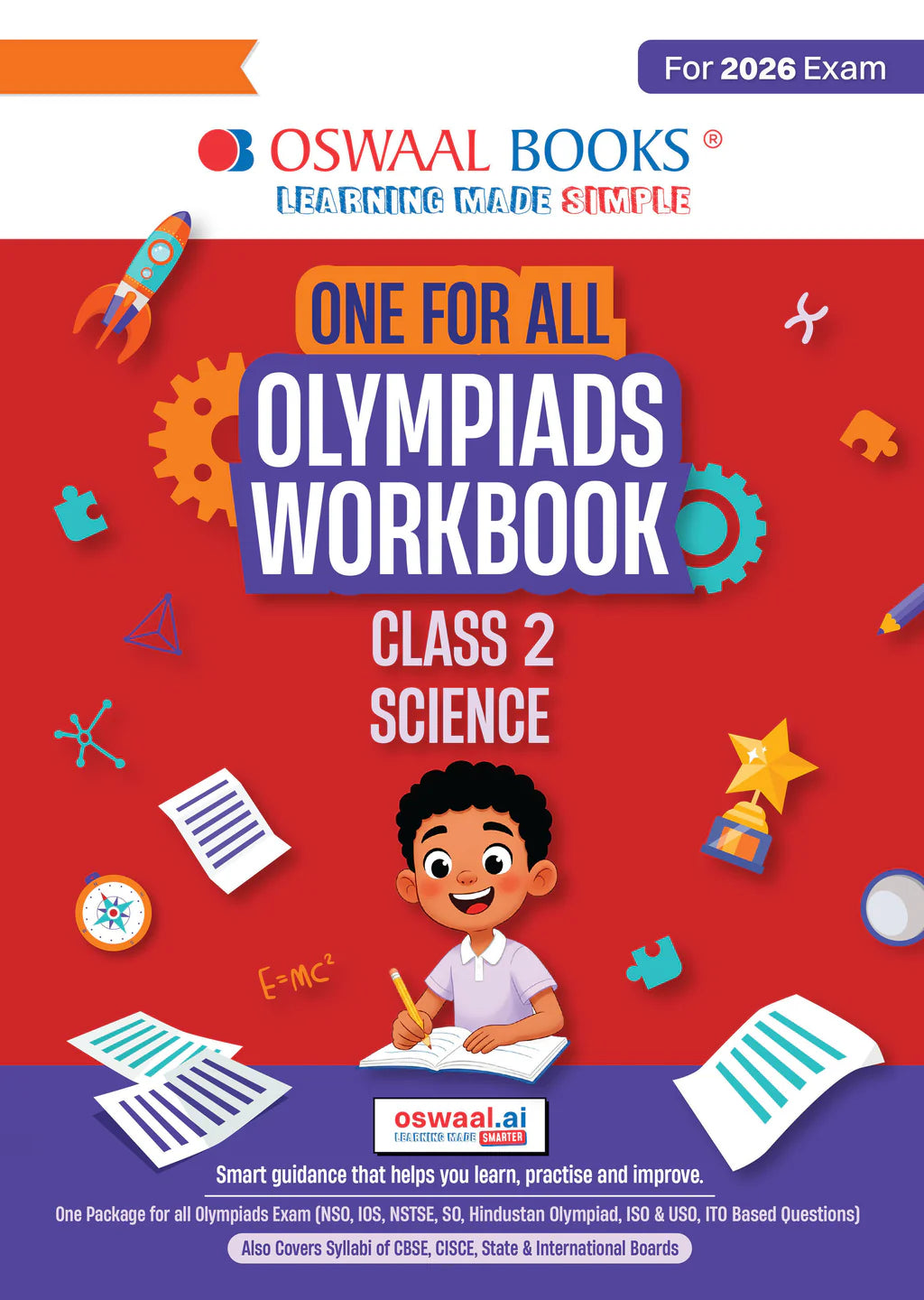 One For All Olympiad Workbook Class 2 Science by Oswaal Books