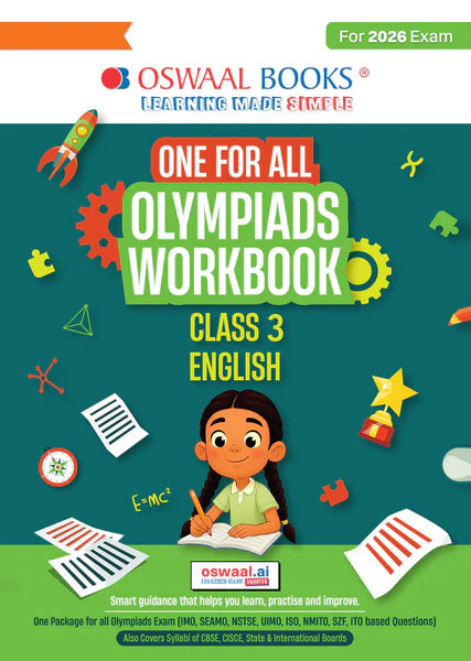 One For All Olympiad Workbook Class 3 English by Oswaal Books