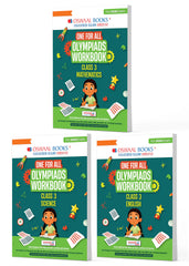 One For All Olympiad Workbook Class 3 (Maths, Science and English) Set of 3 Books by Oswaal Books