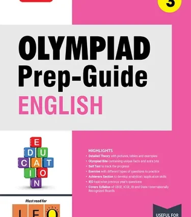 Class 3 Olympiad Prep-Guide (OPG) English (IEO) – Detailed Theory, Self Test For SOF  By MTG Learning