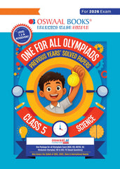 One For All Science Olympiad Previous Years' Solved Papers Class 5 by Oswaal Books
