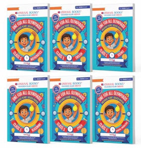 One For All Olympiad Previous Years' Solved Papers Class 5 (Set of 6 Books) by Oswaal Books