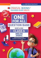 One For All Question Bank NCERT & CBSE for Class 6 English by Oswaal Books