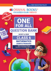 One For All Question Bank NCERT & CBSE for Class 6 Mathematics by Oswaal Books