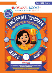 One For All Science Olympiad Previous Years' Solved Papers Class 6 by Oswaal Books