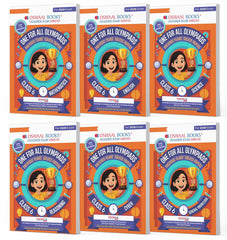 One For All Olympiad Previous Years' Solved Papers Class 6 (Set of 6 Books) by Oswaal Books