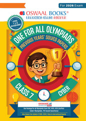 One For All Cyber Olympiad Previous Years' Solved Papers Class 7 by Oswaal Books