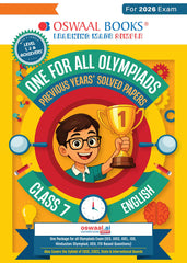 One For All English Olympiad Previous Years' Solved Papers Class 7 by Oswaal Books