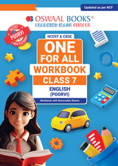 NCERT & CBSE One for all Workbook for Class 7 English by Oswaal Books