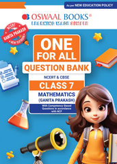 One For All Question Bank NCERT & CBSE for Class 7 Mathematics by Oswaal Books