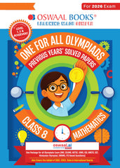 One For All Mathematics Olympiad Previous Years' Solved Papers Class 8 by Oswaal Books