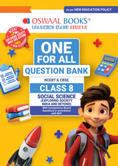 One For All Question Bank NCERT & CBSE for Class 8 Social Science by Oswaal Books