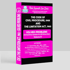 Code of Civil Procedure Solved Problems Book for LLB by P Jaganathan, Usha Jaganathan, JP Arjun