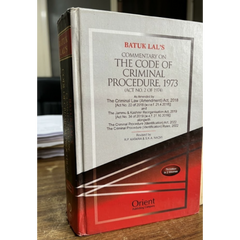 Commentary On The Code Of Criminal Procedure, 1973 (Act No.2 Of 1974) - Books (Set of 2 Volumes) By Orient Publishing Company