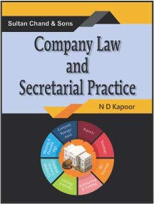Company Law and Secretarial Practice - Book By Sultan Chand and Sons