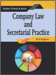 Company Law and Secretarial Practice - Book By Sultan Chand and Sons