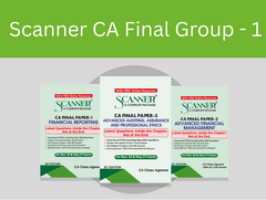 Shuchita Scanner CA Final Group 1 Combo (Paper 1 to 3) Green Edition