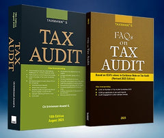Taxmann's TAX AUDIT Combo (ICAI Aligned) – Tax Audit (Commentary) & FAQs on Tax Audit (ICAI Guidance Note Aligned) Set of 2 Books By Srinivasan Anand G., Taxmann's Editorial Board