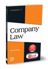 Taxmann's Company Law - Book By Anil Kumar