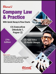 Bharat’s Company Law & Practice book for CS Executive - Book by CS Amit Vohra & CS Rachit Dhingra