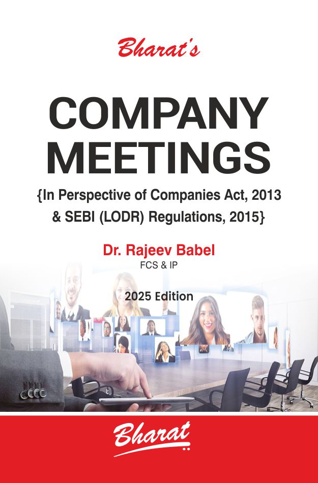 Bharat's Company Meetings book by Dr Rajeev Babel