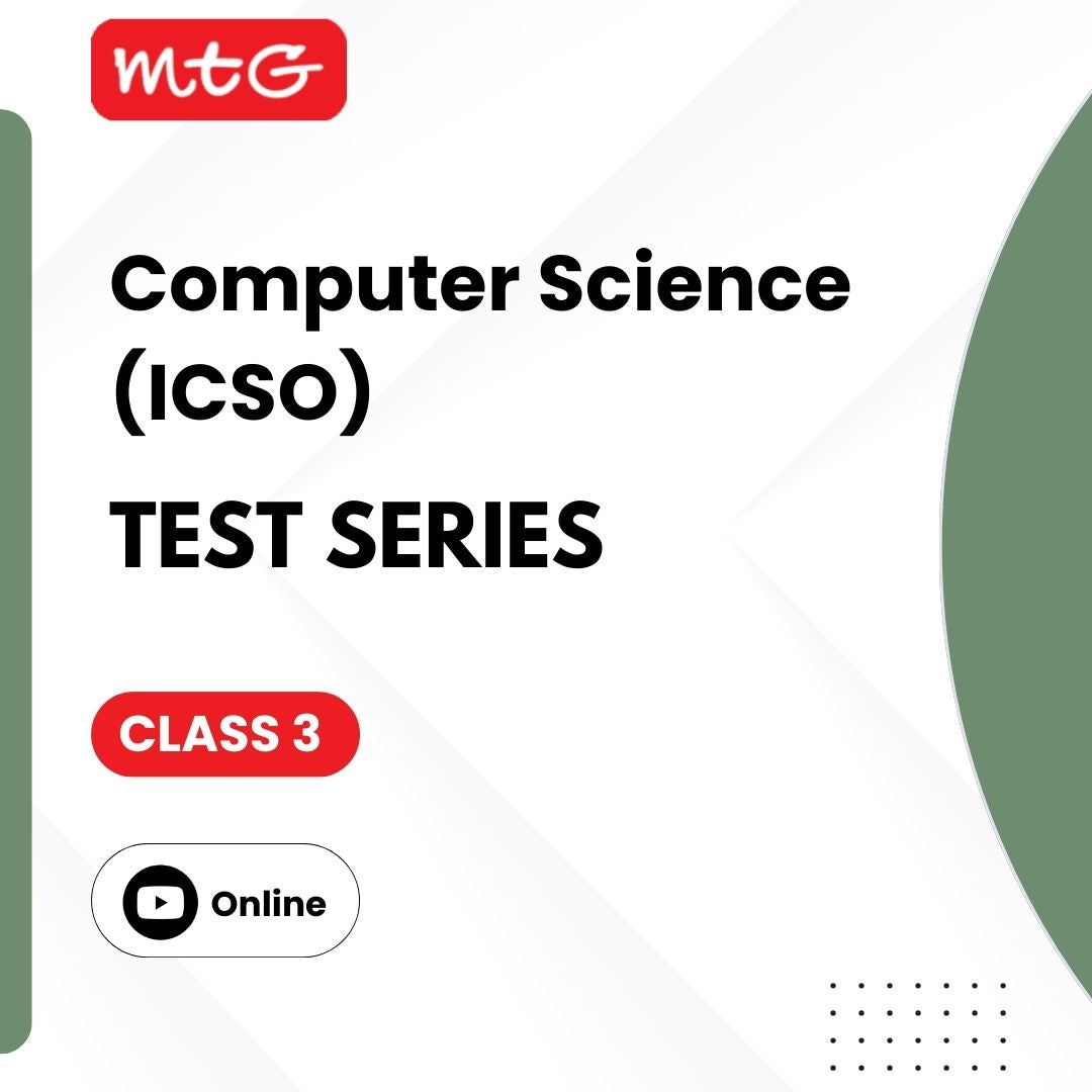 Computer Science (ICSO) Online Test Series for Class 3 by MTG Learning