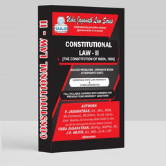 Constitutional Law -2 Book for LLB by P Jaganathan, Usha Jaganathan, JP Arjun