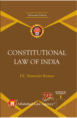 Allahabad Law Agency's Constitutional Law of India - Book By Dr Narender Kumar