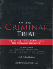 Vinod Publication’s Criminal Trial - Book By S.P. Tyagi