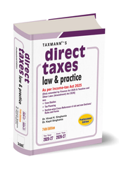 Taxmann's Direct Taxes Law & Practice (Professional Edition) - Book By Vinod K. Singhania, Kapil Singhania