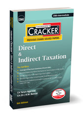 Taxmann Cracker -Direct and Indirect Taxation Book for CMA Inter by Tarun Agarwal, K.M. Bansal