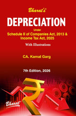 Bharat's DEPRECIATION (under Schedule II of Companies Act, 2013 & Income Tax Act, 2025) - Book By CA Kamal Garg