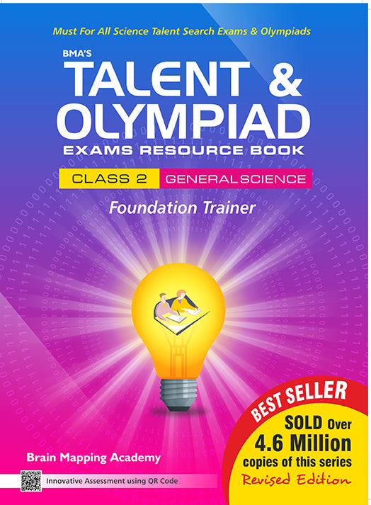 BMA's Talent & Olympiad Exam Resource Book for Class-2 (General Science)