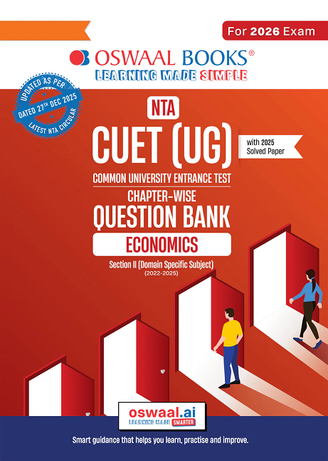 NTA CUET (UG) Question Bank - Economics Book By Oswaal Books