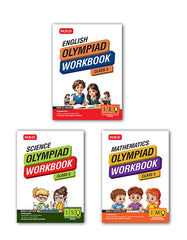 Class-5 ISO-IMO-IEO (Science, Mathematics and English) Olympiad Workbook Combo By MTG Learning