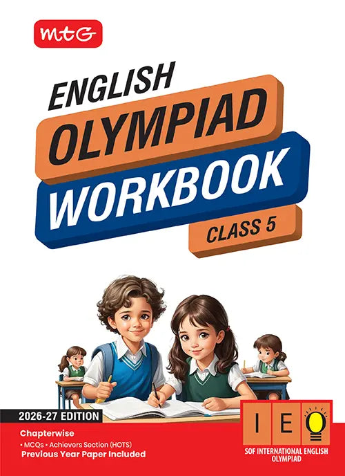 Class 5 International English Olympiad (IEO) Workbook By MTG Learning