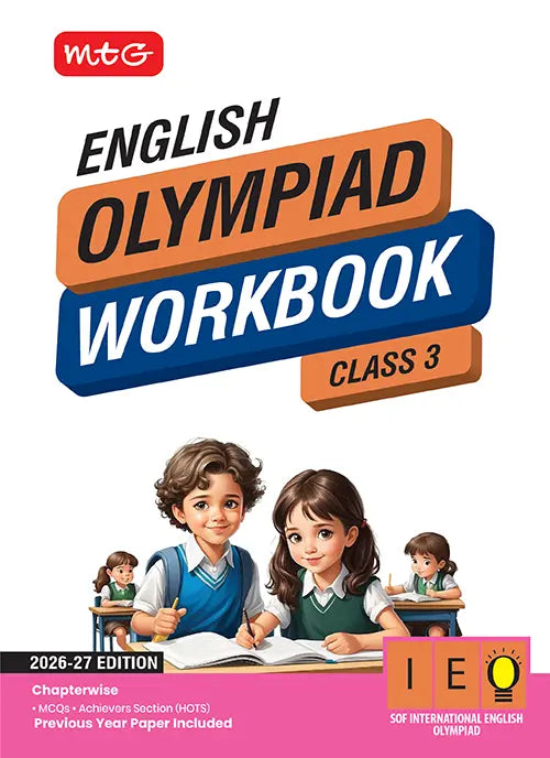 Class 3 International English Olympiad (IEO) Workbook By MTG Learning