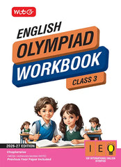 Class 3 International English Olympiad (IEO) Workbook By MTG Learning