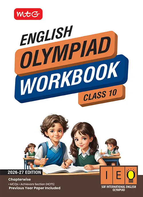Class 10 International English Olympiad (IEO) Workbook By MTG Learning
