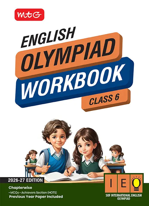 Class 6 International English Olympiad (IEO) Workbook by MTG Learning